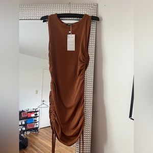 BTFBM Ruched Short Dress